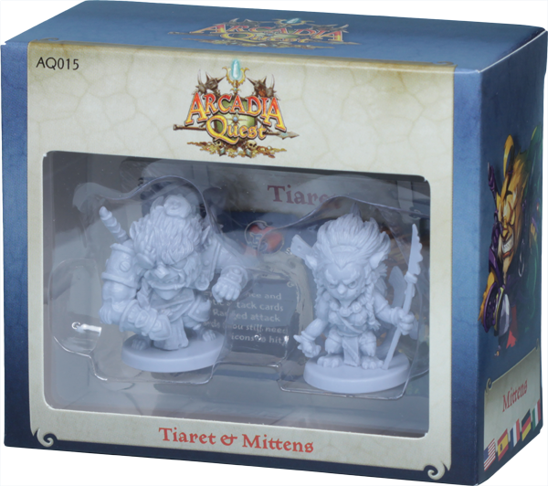 Arcadia Quest: Mittens & Tiaret (Expansión, Español)