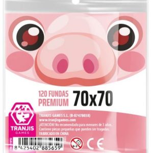 Fundas Tranjis Cerdo 70x70 mm