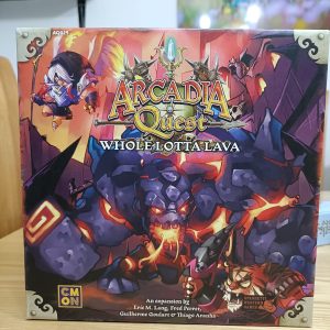 Arcadia Quest Inferno: Whole Lotta Lava (expansión, usado, Inglés)