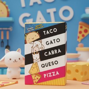 Taco Gato Cabra Queso Pizza (Español)